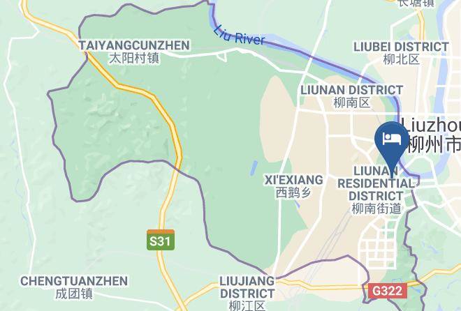Liuzhou - Yan'an Grand Hotel Maps