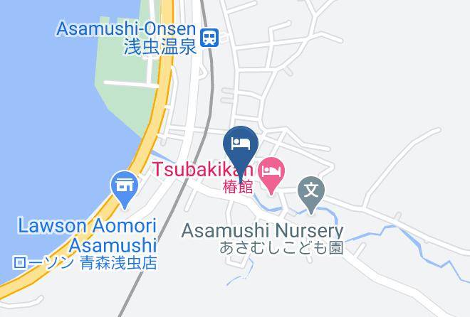 Aomori City - Yanagi No Yu Maps