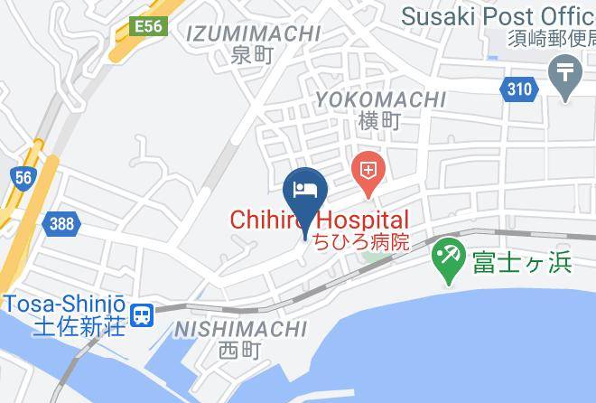 Susaki City - Yanagiya Ryokan Maps
