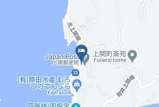 Kaminoseki Townkumage District - Yanai Park Hotel Maps