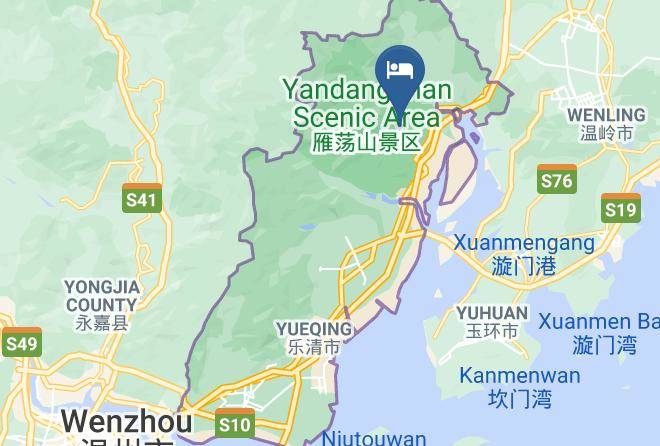 Yandang Mountain Xiangyanlou Hotel Map
