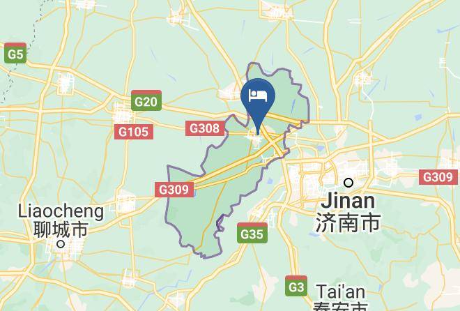 Dezhou - Yandong Business Hotel Qilu Street Maps