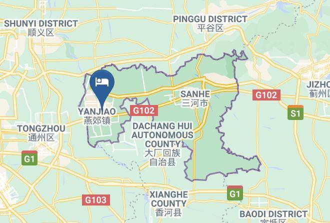 Langfang - Yangguang Express Hotel Maps