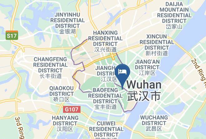Wuhan - Yangguang Holiday Hotel Maps