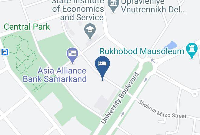 Samarqand - Yangi Sharq Hotel Maps