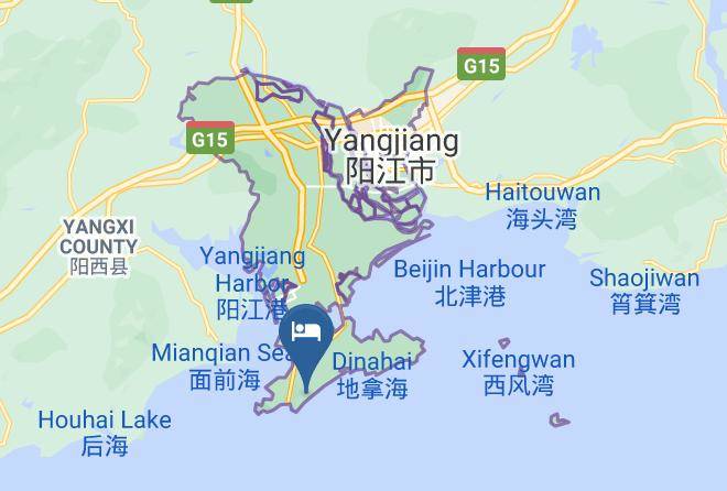 Yangjiang - Yangjiang Baoli Nanhaiwan Haijing Hotel Maps
