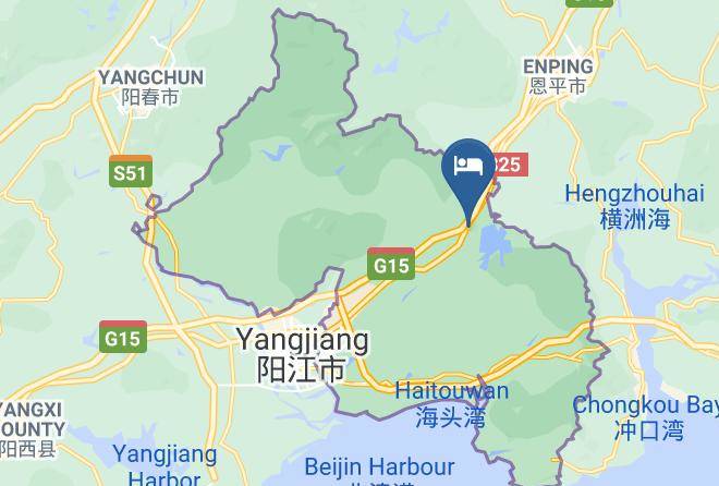 Yangjiang - Yangjiang Wave View Golf Resort Maps