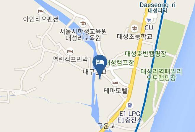 Gapyeonggun - Yangpyeong Gio Pension Maps