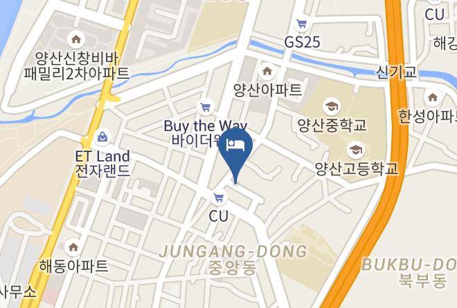 Yangsansi - Yangsan 24hours Hotel Maps