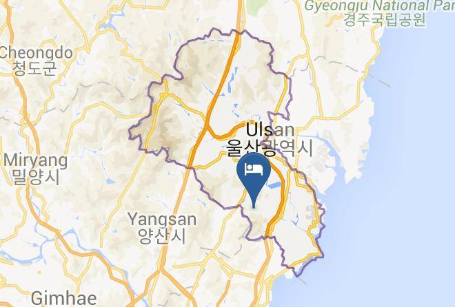 Uljugun - Yangsan Pasta Hotel Maps