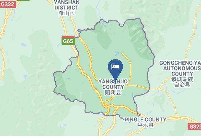Guilin - Yangshuo Dongling Resort Maps