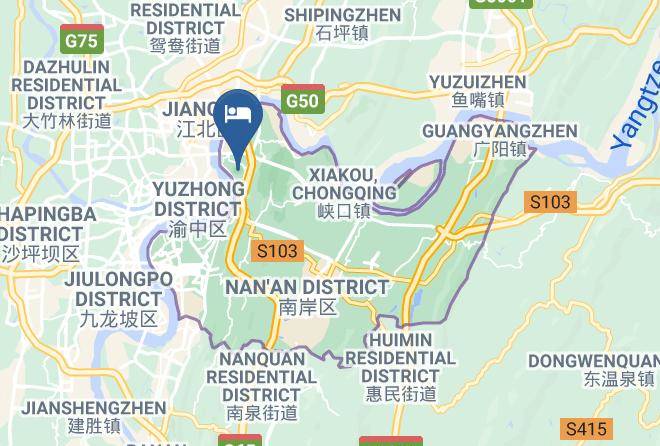 Yangtze Gold Cruises Map