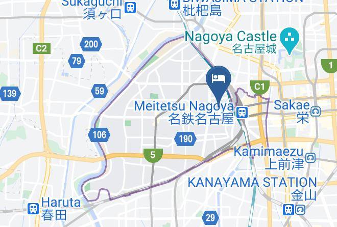 Nagoya City Nakamura Ward - Yangtze River Inn Maps