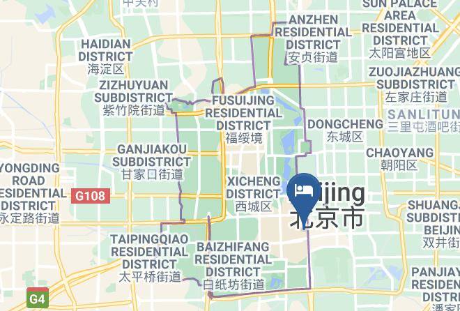 Xicheng District - Yangxinyuan Hotel Maps