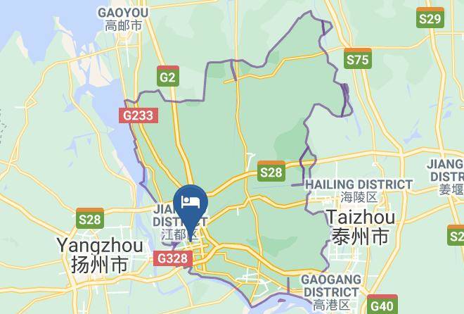 Yangzhou - Yangzhou Excemon Jingjiang Hotel Maps