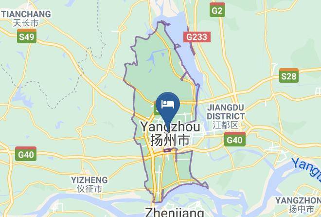 Yangzhou - Yangzhou Golden Coast Hotel Maps