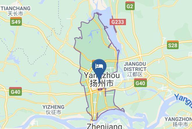 Yangzhou - Yangzhou Hengchunyuan Hotel Maps