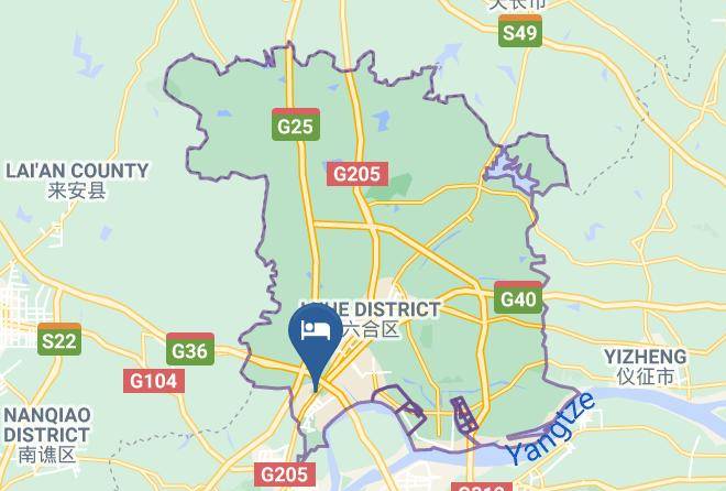 Nanjing - Yangzi Hotel Maps