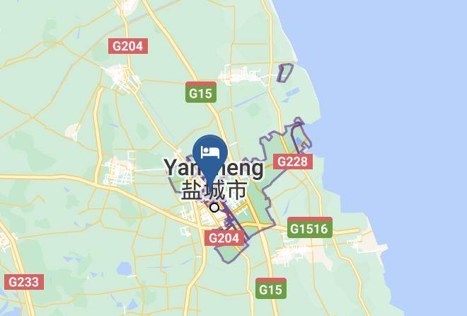 Yancheng - Yanhai Hotel Maps
