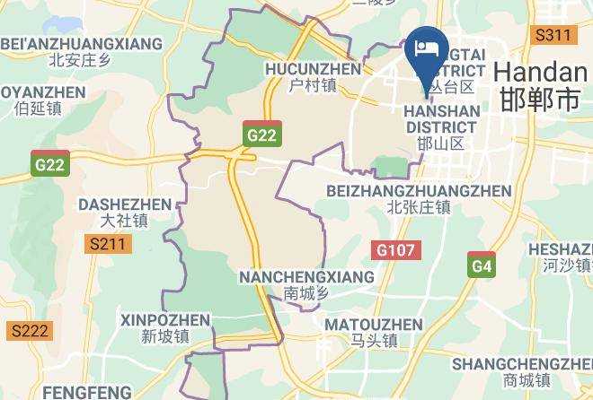 Handan - Yanlin Hotel Maps