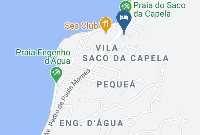 Ilhabela - Yannai Chale Praia Maps