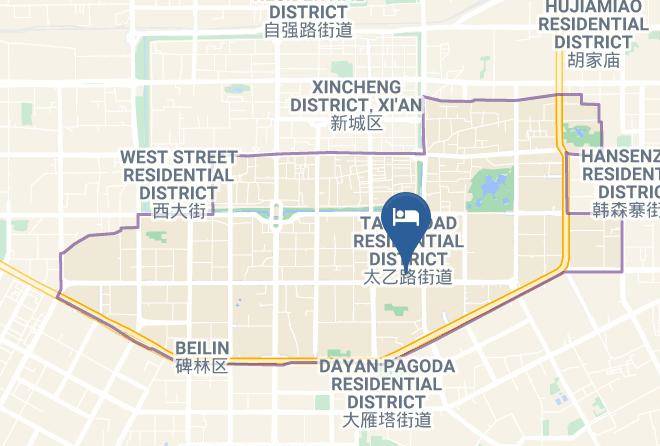 Xi An - Yanrui Hotel Maps