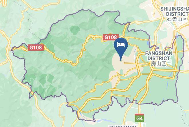 Fangshan District - Yanshan Petrochemical Reception Center Maps