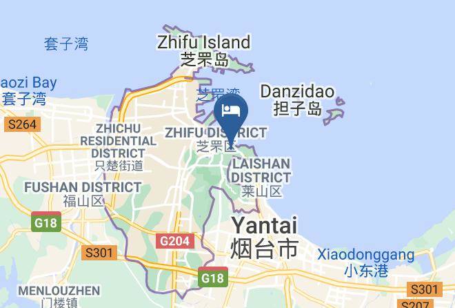 Yantai - Yantai Mingren Hotel Maps
