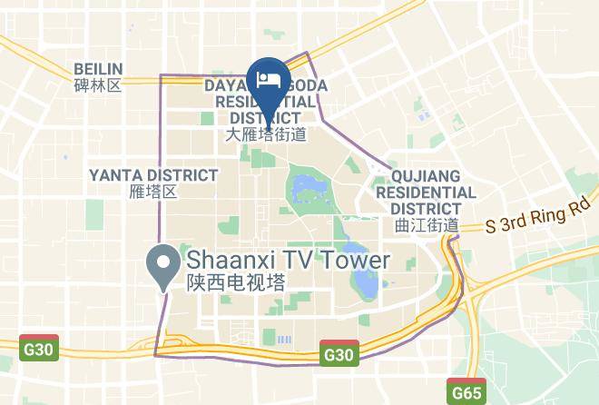 Xi An - Yanyuan Hotel Maps