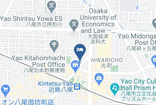 Yao City - Yaotaminaruhoterukitakan Maps