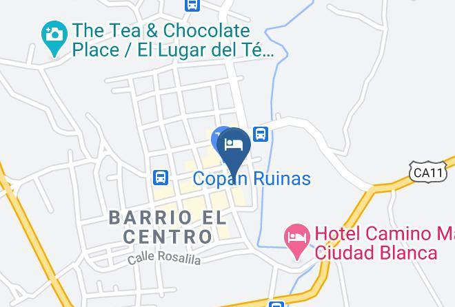 Copan Ruinas - Yaragua Tours Maps