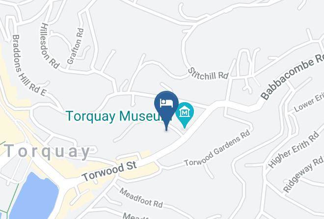 Torbay - Yardley Manor Hotel Maps