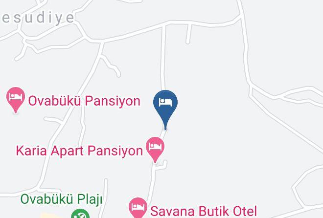 Mugla - Yarimada Butik Otel Maps