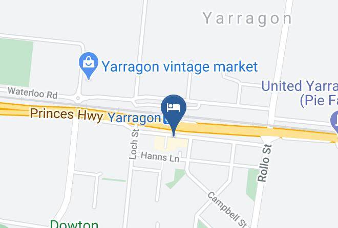 Baw Baw - Yarragon Hotel Maps