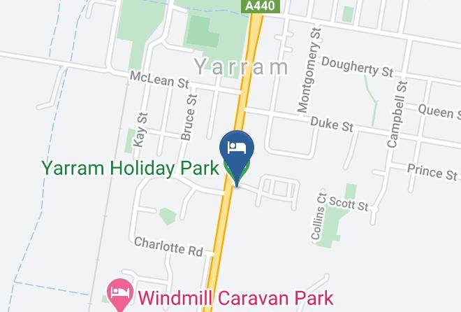 Wellington - Yarram Holiday Park Maps
