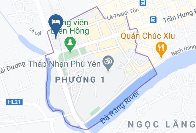 Tuy Hoa - Yasaka Huong Sen Restaurant And Hotel Maps
