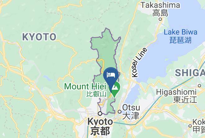 Kyoto City Sakyo Ward - Yase Kamaburo Onsen Furusato Maps