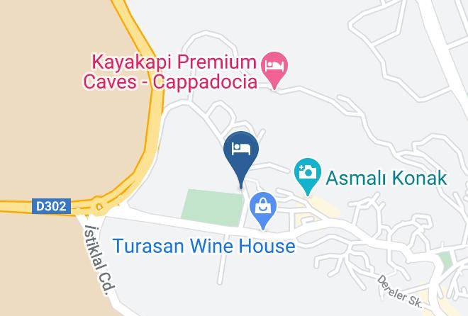 Urgup - Yasemin Cave Hotel Maps