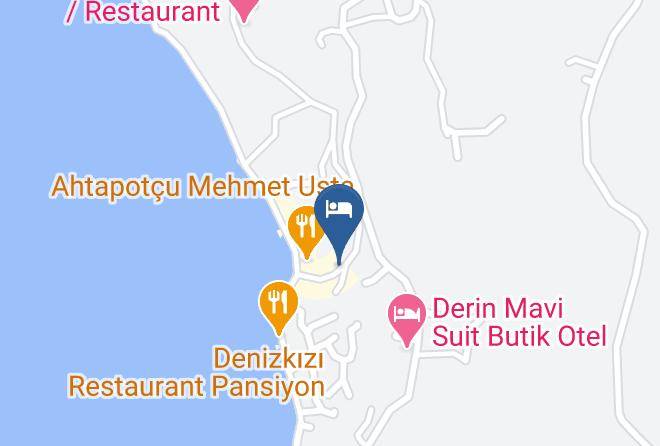 Mugla - Yasemin Pansiyon Maps