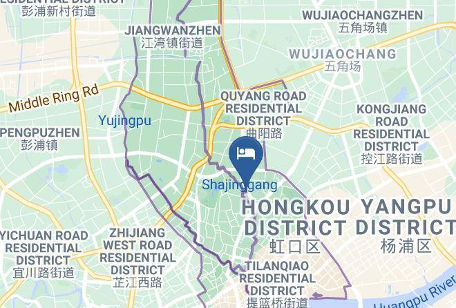 Hongkou District - Yasen Theme Hotel Maps