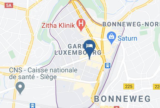 Luxembourg Gare - Yasha Hotel Maps