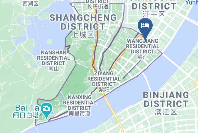 Hangzhou - Yashige Hotel Maps