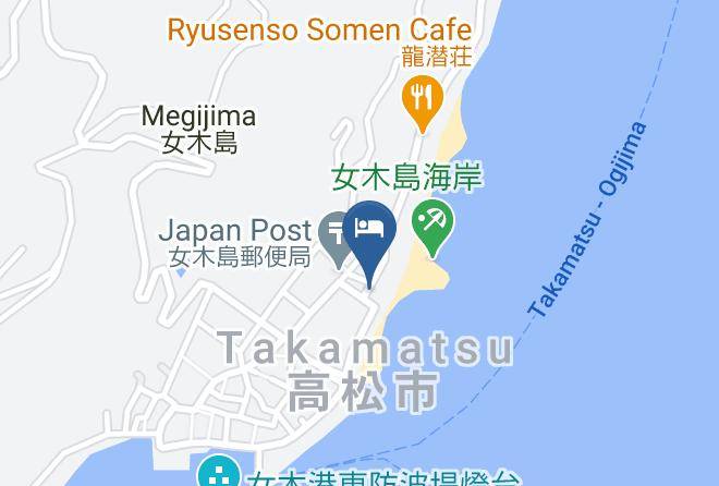 Takamatsu City - Yashima Royal Hotel Maps