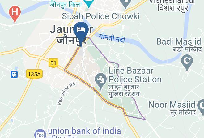 Jaunpur - Yashwant Hotel Maps