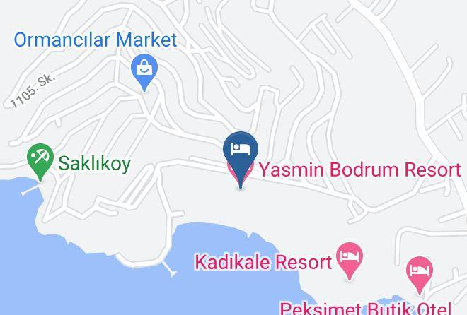 Bodrum - Yasmin Bodrum Resort Maps