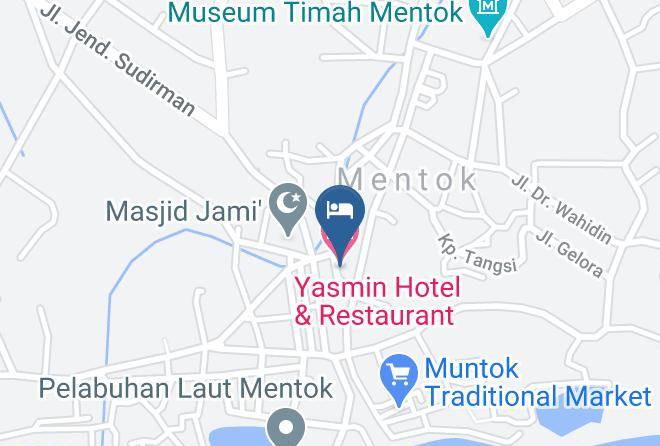 West Bangka Regency - Yasmin Hotel & Restaurant Maps