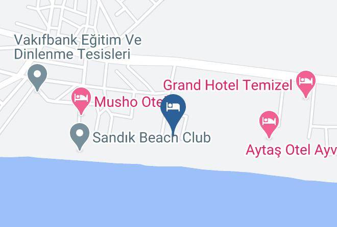 Ayvalik - Yasmin Hotel Maps