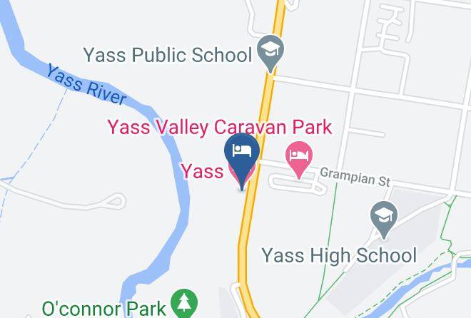 Yass Valley - Yass Motel Maps