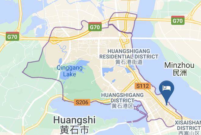 Huangshi - Yaste Hotel Maps