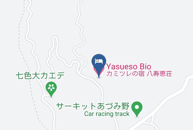 Ikeda Townkitaazumi District - Yasueso Bio Hotel Maps